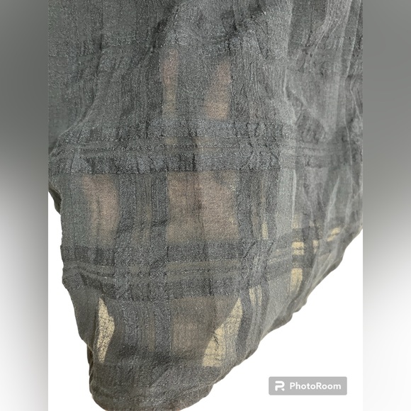 Eddie Bauer SM Collared Button Down Blouse - Picture 4 of 4